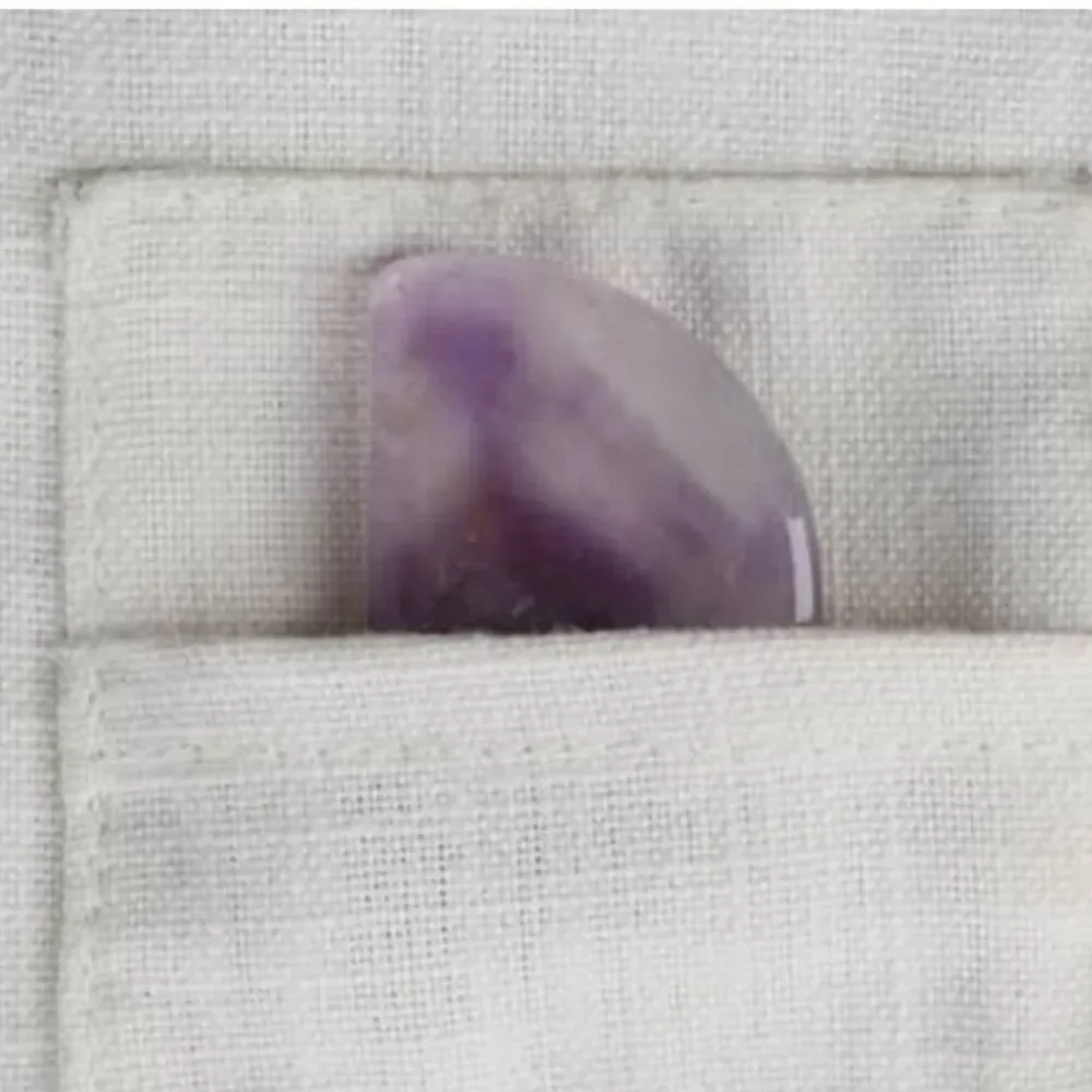 Cotton Eye Pillow, Eye Mask Amethyst